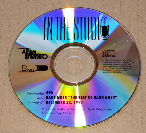 Badfinger - In The Studio - The Best Of Badfinger - Radio Show #496 - December 22, 1997 - CD