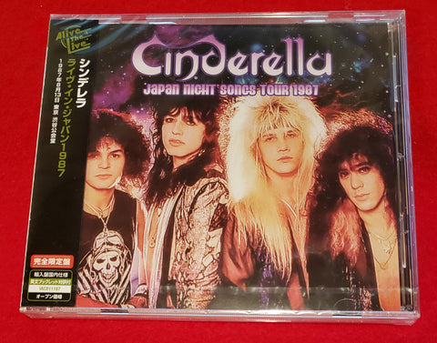 Cinderella - Japan Night Songs Tour 1987 - Japan CD - IACD11167
