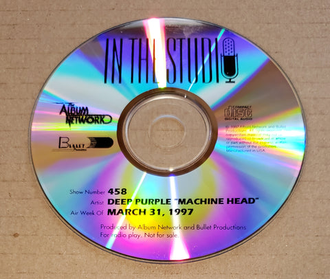 Deep Purple - In The Studio - Machine Head - Radio Show #458 - March 31, 1997 - CD