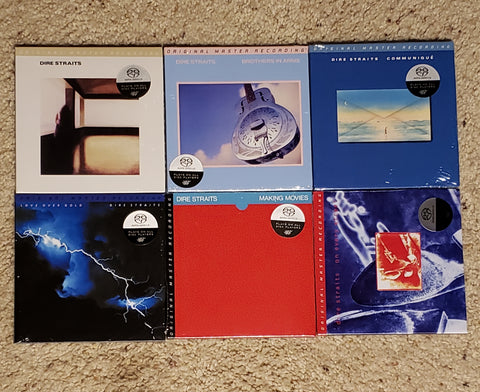 Dire Straits - 6 Mobile Fidelity Hybrid SACD Bundle