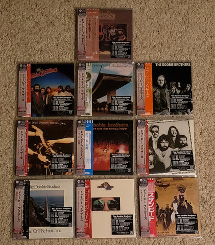 The Doobie Brothers - Japan Mini LP MQA UHQCD - 10 CD Bundle