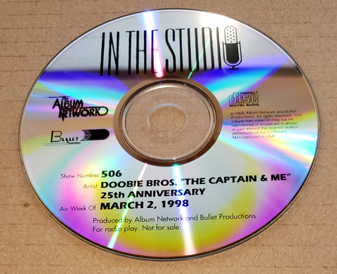 Doobie Brothers - In The Studio - The Captain & Me 25th Anniversary - Radio Show #506 - March 2, 1998 - CD