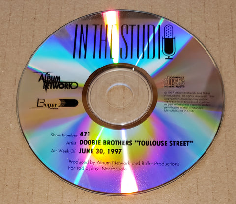 Doobie Brothers - In The Studio - Toulouse Street - Radio Show #471 - June 30, 1997 - CD