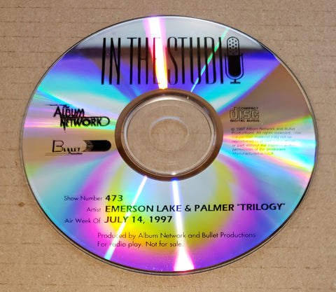Emerson Lake & Palmer - In The Studio - Trilogy - Radio Show #473 - July 14, 1997 - CD