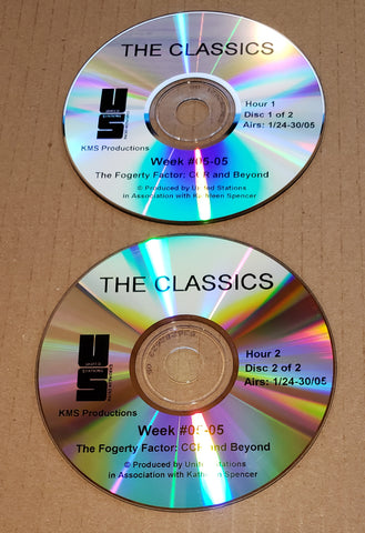 The Fogerty Factor - The Classics - CCR and Beyond - Radio Show Week #05-05 - 1/24-1/30 2005 - 2CD