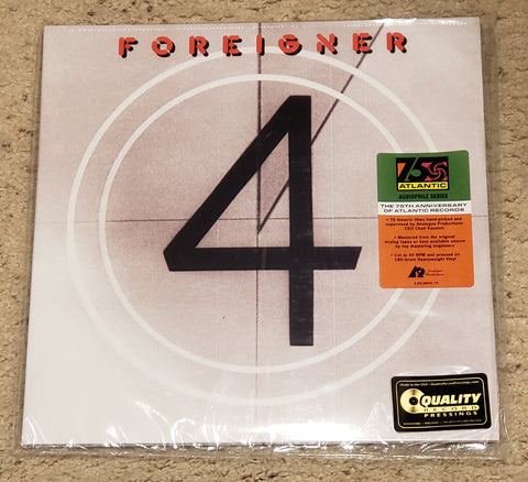 Foreigner - 4 - Analogue Productions (Atlantic 75 Series) - 45 RPM 180G Vinyl Records - 2LP