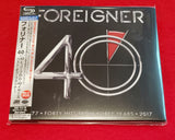 Foreigner - 40 - 1977 Forty Hits From 40 Years 2017 - Japan SHM 2CD - WPCR-17763/4
