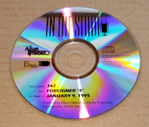 Foreigner - In The Studio - 4 - Radio Show #342 - January 9, 1995 - CD