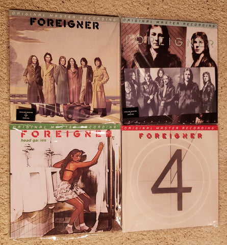 Foreigner - Mobile Fidelity Four LP Bundle