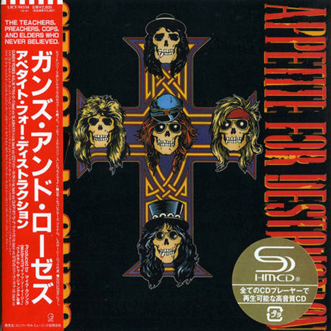 Guns N' Roses - Appetite For Destruction - Japan Mini LP SHM - UICY-94334 - Original CD