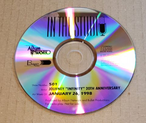 Journey - In The Studio - Infinity 20th Anniversary - Radio Show #501 - January 26, 1998 - CD
