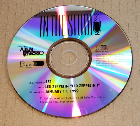 Led Zeppelin - In The Studio - Led Zeppelin I - Radio Show #551 - January 11, 1999 - CD