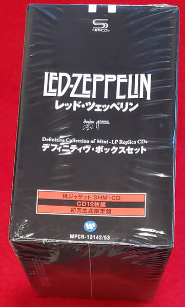 【新品未開封】デフィニティヴ・ボックスセット / Led Zeppelin Amazon.co.jp: デフィニティヴ・ボックスセット(紙ジャケットボックス