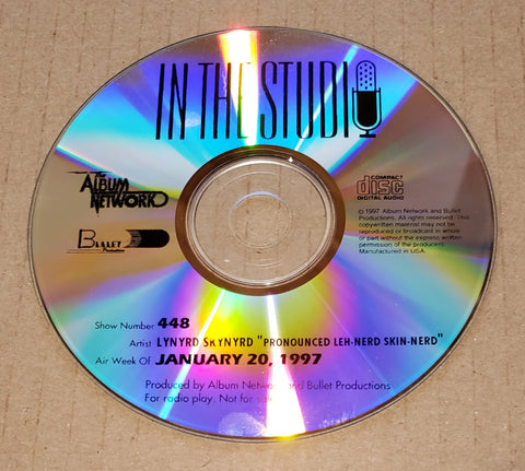 Lynyrd Skynyrd - In The Studio - Pronounced Leh-Nerd Skin-Nerd - Radio Show #448 - January 20, 1997 - CD