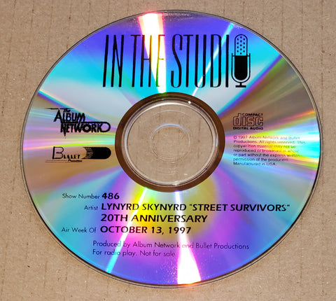 Lynyrd Skynyrd - In The Studio - Street Survivors 20th Anniversary - Radio Show #486 - October 13, 1997 - CD