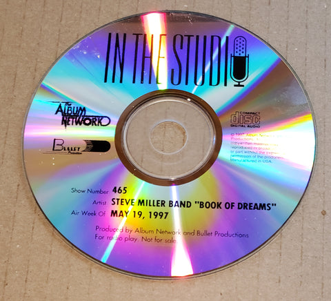 Steve Miller Band - In The Studio - Book Of Dreams - Radio Show #465 - May 19, 1997 - CD