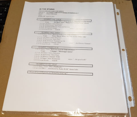 Ozzy Osbourne - In The Studio - Prince Of Darkness Pt. 2 - Radio Show #877 - 04/11/2005 - CD