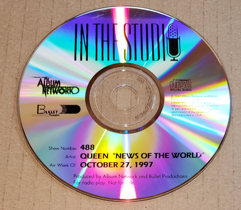 Queen - In The Studio - News Of The World - Radio Show #488 - October 27, 1997 - CD