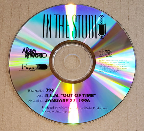 R.E.M. - In The Studio - Out Of Time - Radio Show #396 - January 22, 1996 - CD