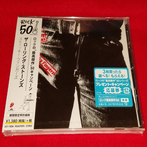The Rolling Stones - Sticky Fingers - Japan Jewel Case CD UICY-78284
