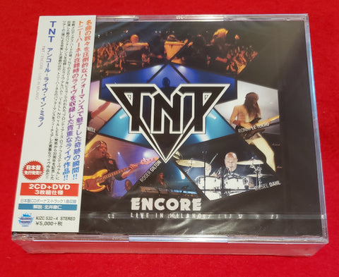 TNT - Encore Live In Milano (2017) - Japan Edition - 2 CD+DVD Edition - KIZC-532