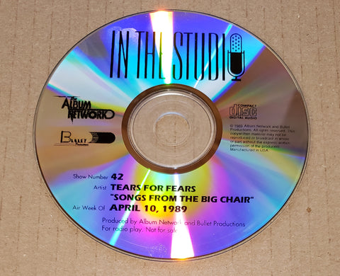 Tears For Fears - In The Studio - Songs From The Big Chair - Radio Show #42 - April 10, 1989 - CD