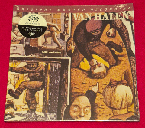 Van Halen - Fair Warning - Mobile Fidelity Hybrid SACD