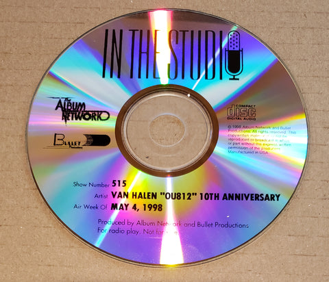 Van Halen - In The Studio - OU812 10th Anniversary - Radio Show #515 - May 4, 1996 - CD