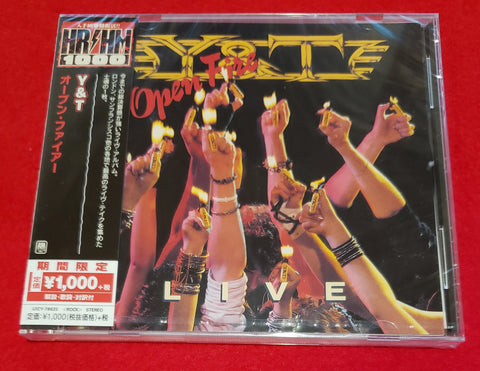 Y&T - Open Fire - UICY-78625 - Japan CD