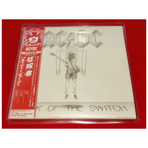 AC/DC Flick Of The Switch Japan Mini LP SICP-1709 - CD