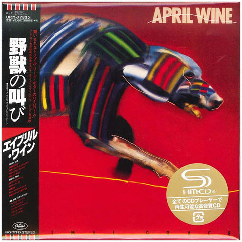 April Wine Animal Grace Japan Mini LP SHM UICY-77835 - CD