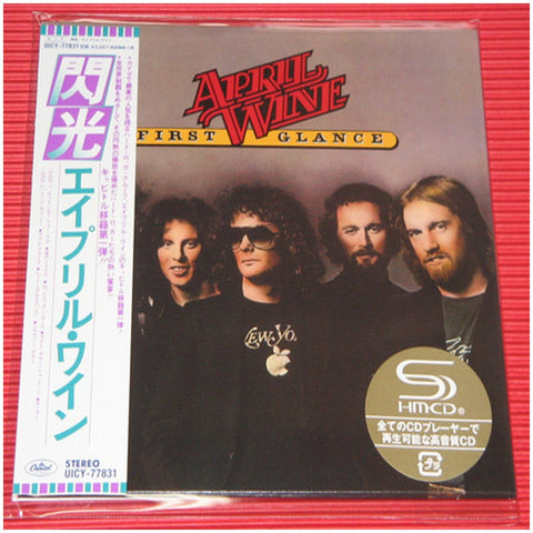 April Wine First Glance Japan Mini LP SHM UICY-77831 - CD