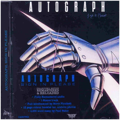 Autograph - Sign In Please - Rock Candy Edition - CD - JAMMIN Recordings