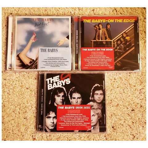 The Babys Rock Candy Remastered Edition - 3 CD Bundle