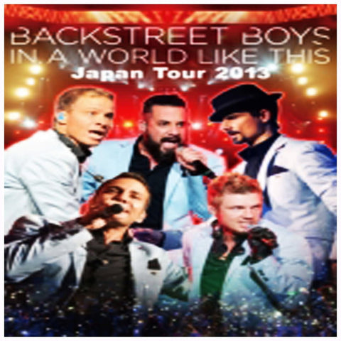 Backstreet Boys - In A World Like This - Japan Tour 2013 - Japan 2 Blu Ray Set - GMXV00001 - JAMMIN Recordings