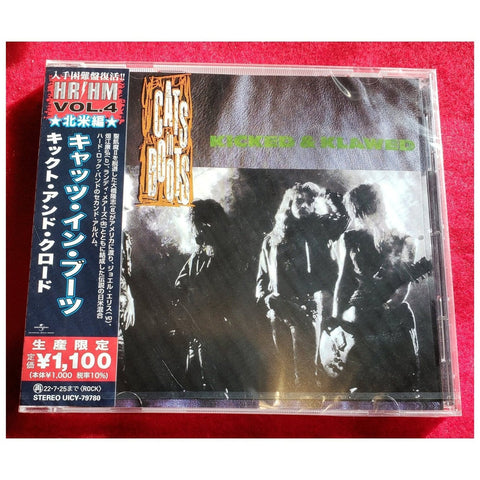 Cats In Boots Kicked & Klawed Japan CD - UICY-79780