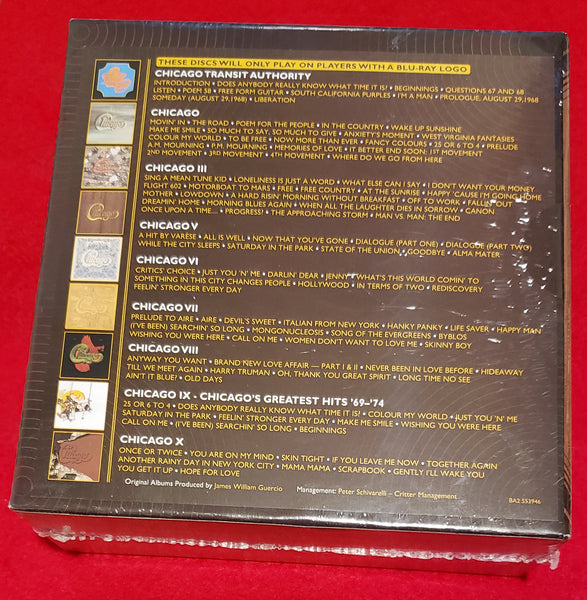 毎日新作入荷 【Blu-ray Audio】シカゴ「Quadio Box」ハイレゾ CD