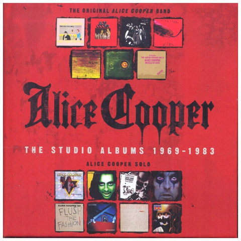 Alice Cooper - The Studio Albums 1969-1983 - 15 Disc CD Boxset - JAMMIN Recordings