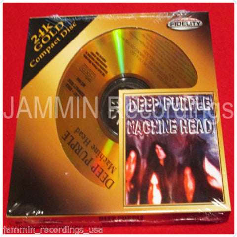 Deep Purple - Machine Head - Gold - Audio Fidelity Collection CD - JAMMIN Recordings