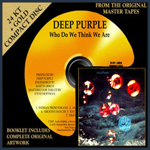Deep Purple - Who Do We Think We Are? - Gold - CD - JAMMIN Recordings