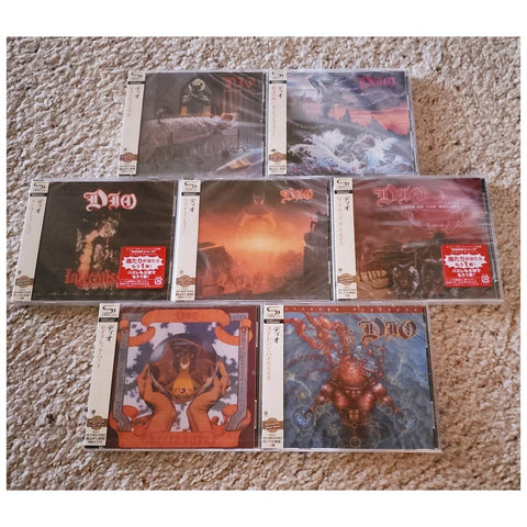 Dio - 7 CD Japan Jewel Case SHM Bundle
