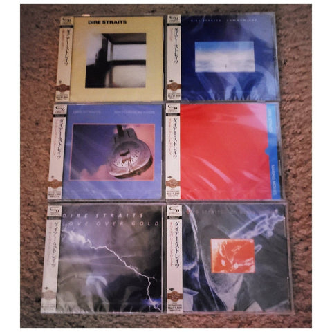 Dire Straits Japan Jewel Case SHM Edition - 6 CD Bundle