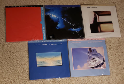 Dire Straits - Mobile Fidelity Factory Sealed 5 LP Bundle