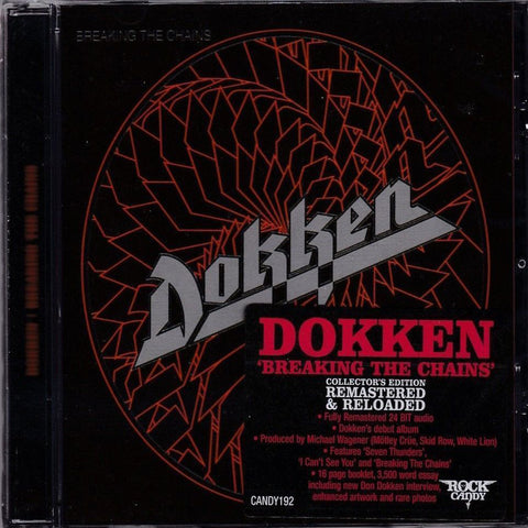Dokken Breaking The Chains Rock Candy Edition - CD