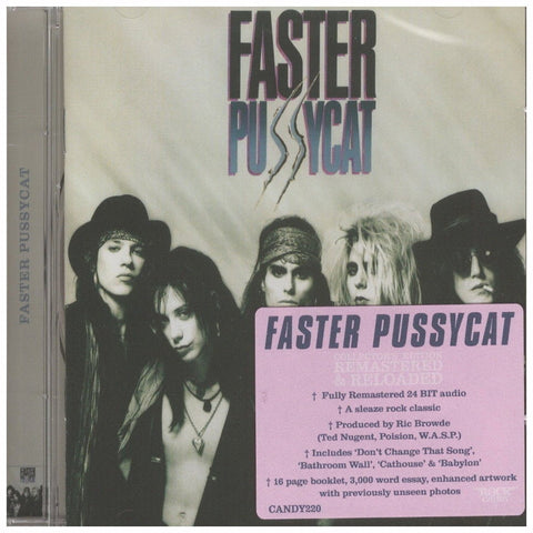 Faster Pussycat Self Titled Rock Candy Edition - CD