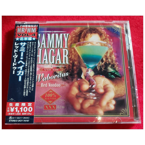 Sammy Hagar and The Waboritas Red Voodoo Japan CD - UICY-79787