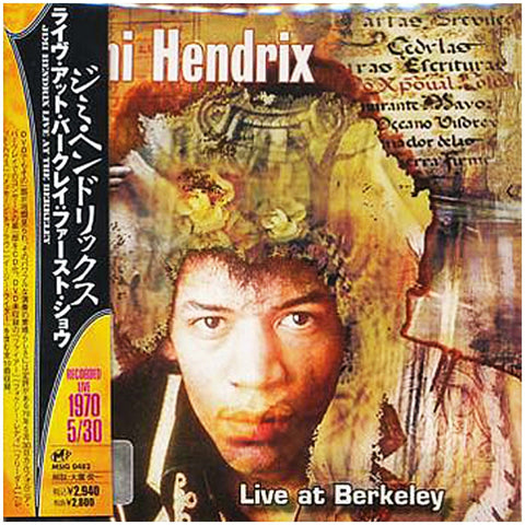 Jimi Hendrix Live At Berkeley Japan Mini LP MSIG-0482 - CD