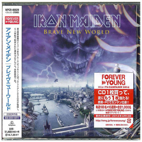 Iron Maiden Brave New World Japan WPCR-80029 - CD
