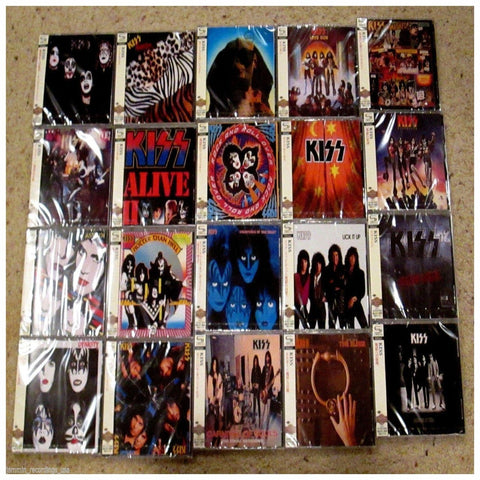 KISS - 20 CD Japan Jewel Case SHM Set - Brand new and factory sealed - JAMMIN Recordings