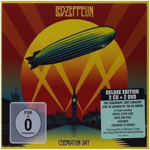 Led Zeppelin - Celebration Day - 2 CD + 2 DVD (PAL)